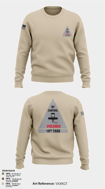 19th TASS 24755317 Crew Neck Sweatshirt - 3