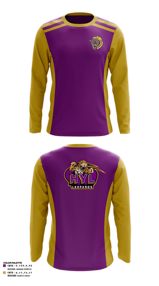 Long Sleeve Performance Shirt, Hernando Youth League Football, Football, Teamtime, Team time, sublimation, custom sports apparel, team uniforms, spirit wear, spiritwear, sports uniforms, custom shirts, team store, custom team store, fundraiser sports, apparel fundraiser