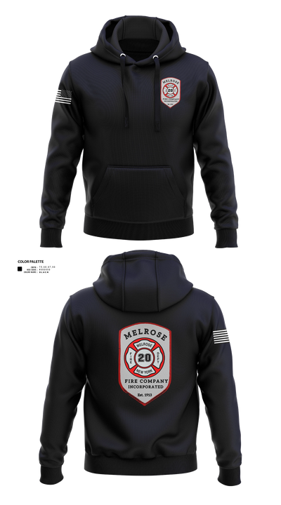 The Melrose Fire Company Incorporated 84438539 Hoodie - 21