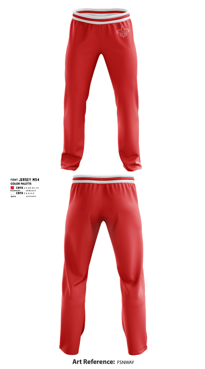 St Ansgar Middle School Volleyball 24762689 Sweatpants - 1