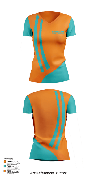 Women's Short Sleeve Vneck Shirt, LadySharks, Women's Volleyball, Teamtime, Team time, sublimation, custom sports apparel, team uniforms, spirit wear, spiritwear, sports uniforms, custom shirts, team store, custom team store, fundraiser sports, apparel fundraiser