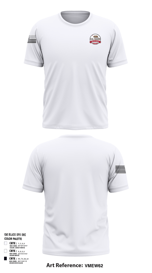 Short Sleeve Performance Shirt, California State Guard San Jose, National Guard, Teamtime, Team time, sublimation, custom sports apparel, team uniforms, spirit wear, spiritwear, sports uniforms, custom shirts, team store, custom team store, fundraiser sports, apparel fundraiser