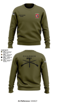 Charger Co. / 2-112th Infantry Battalion 37738588 Crew Neck Sweatshirt - 107