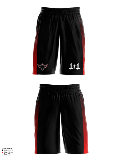 1 of 1 elite 47054237 Mens Basketball Shorts - 1
