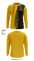 Greene County Pop Warner 26440684 Long Sleeve Performance Shirt - 1