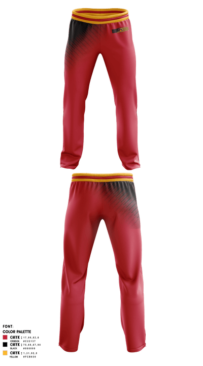 Oakdale High School Soccer 94227457 Sweatpants - 1