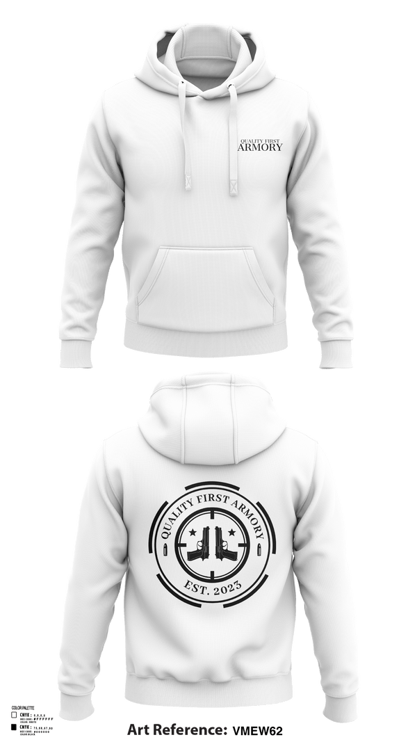 Hoodie, QUALITY FIRST ARMORY, , Teamtime, Team time, sublimation, custom sports apparel, team uniforms, spirit wear, spiritwear, sports uniforms, custom shirts, team store, custom team store, fundraiser sports, apparel fundraiser
