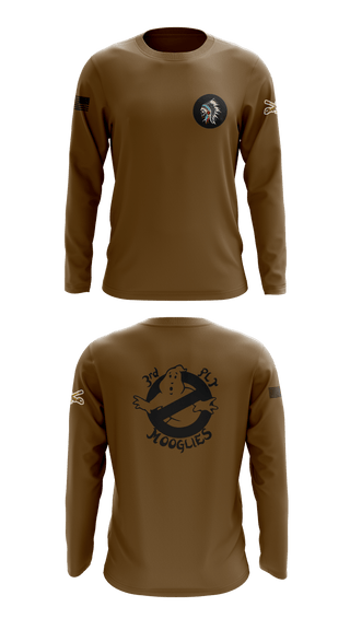 Long Sleeve Performance Shirt, 3rd PLT, Alpha Company, 2nd Cavalry 5th regiment, Army, Teamtime, Team time, sublimation, custom sports apparel, team uniforms, spirit wear, spiritwear, sports uniforms, custom shirts, team store, custom team store, fundraiser sports, apparel fundraiser