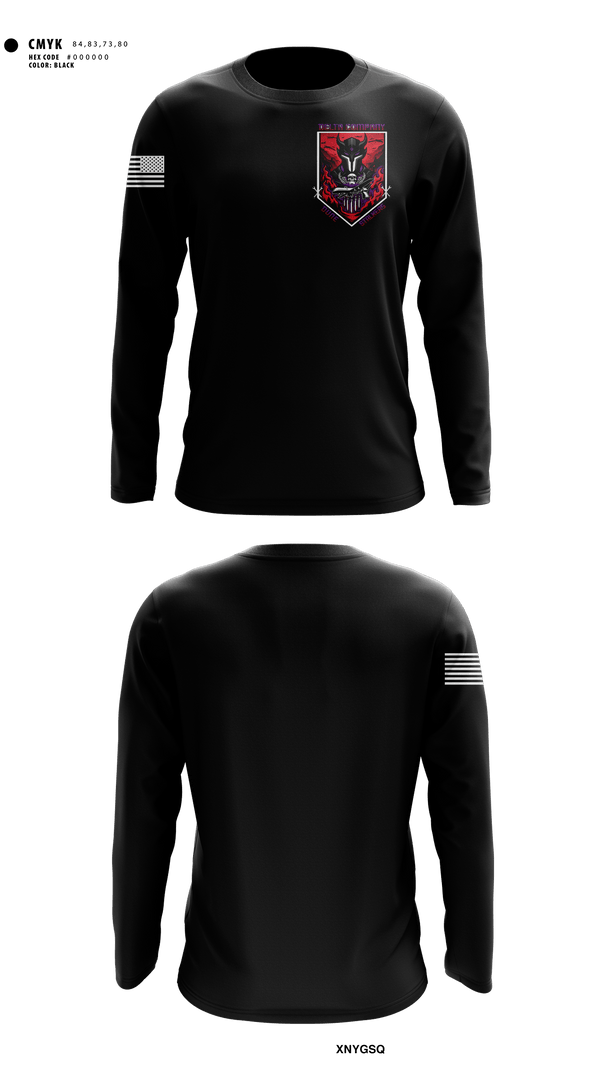 Long Sleeve Performance Shirt, D Co 2-13th AVN REGT, Army, Teamtime, Team time, sublimation, custom sports apparel, team uniforms, spirit wear, spiritwear, sports uniforms, custom shirts, team store, custom team store, fundraiser sports, apparel fundraiser