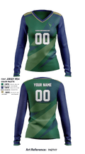 La Costa Canyon High School Volleyball 91321969 Long Sleeve Performance Shirt - 1