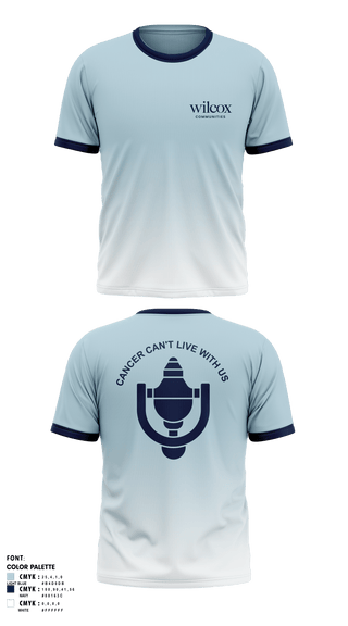 Short Sleeve Performance Shirt, Wilcox Communities Pelotonia, Cycling, Teamtime, Team time, sublimation, custom sports apparel, team uniforms, spirit wear, spiritwear, sports uniforms, custom shirts, team store, custom team store, fundraiser sports, apparel fundraiser