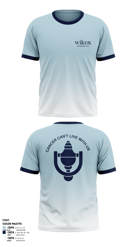 Short Sleeve Performance Shirt, Wilcox Communities Pelotonia, Cycling, Teamtime, Team time, sublimation, custom sports apparel, team uniforms, spirit wear, spiritwear, sports uniforms, custom shirts, team store, custom team store, fundraiser sports, apparel fundraiser