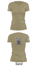 SCMIC MTT 31466720 Women's Short Sleeve V-neck Shirt - 88