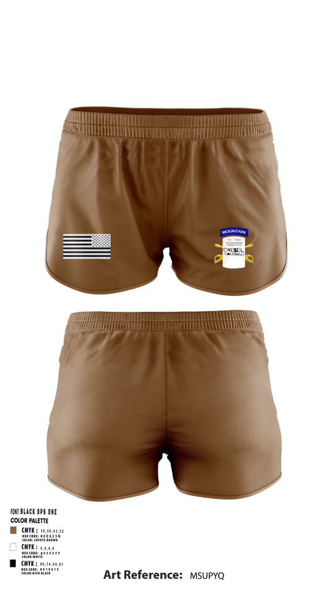 Ranger Panties, Delta Company, National Guard, Teamtime, Team time, sublimation, custom sports apparel, team uniforms, spirit wear, spiritwear, sports uniforms, custom shirts, team store, custom team store, fundraiser sports, apparel fundraiser
