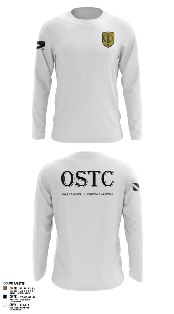 Long Sleeve Performance Shirt, Fort Campbell & Redstone Arsenal - Office of Special Trial Counsel, , Teamtime, Team time, sublimation, custom sports apparel, team uniforms, spirit wear, spiritwear, sports uniforms, custom shirts, team store, custom team store, fundraiser sports, apparel fundraiser