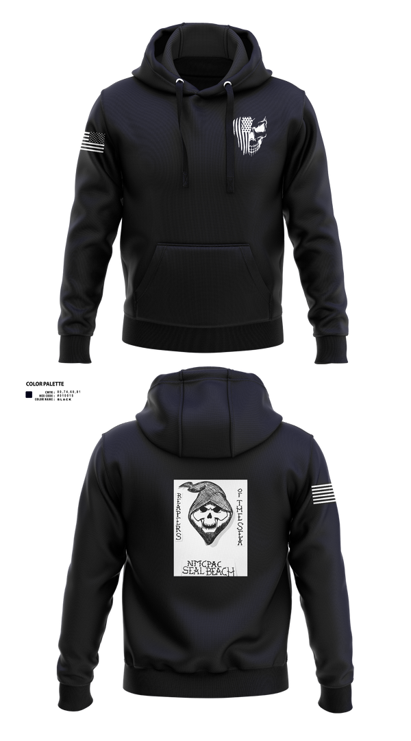 Hoodie, NMCPAC Seal Beach, Navy, Teamtime, Team time, sublimation, custom sports apparel, team uniforms, spirit wear, spiritwear, sports uniforms, custom shirts, team store, custom team store, fundraiser sports, apparel fundraiser