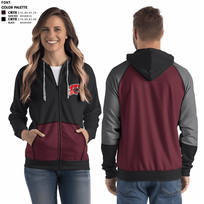 Wagner Girls Soccer 15731478 Zip Hoodie - 2