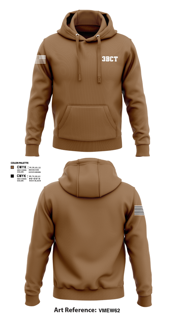 Hoodie, S2 HHC 3BCT, Army, Teamtime, Team time, sublimation, custom sports apparel, team uniforms, spirit wear, spiritwear, sports uniforms, custom shirts, team store, custom team store, fundraiser sports, apparel fundraiser