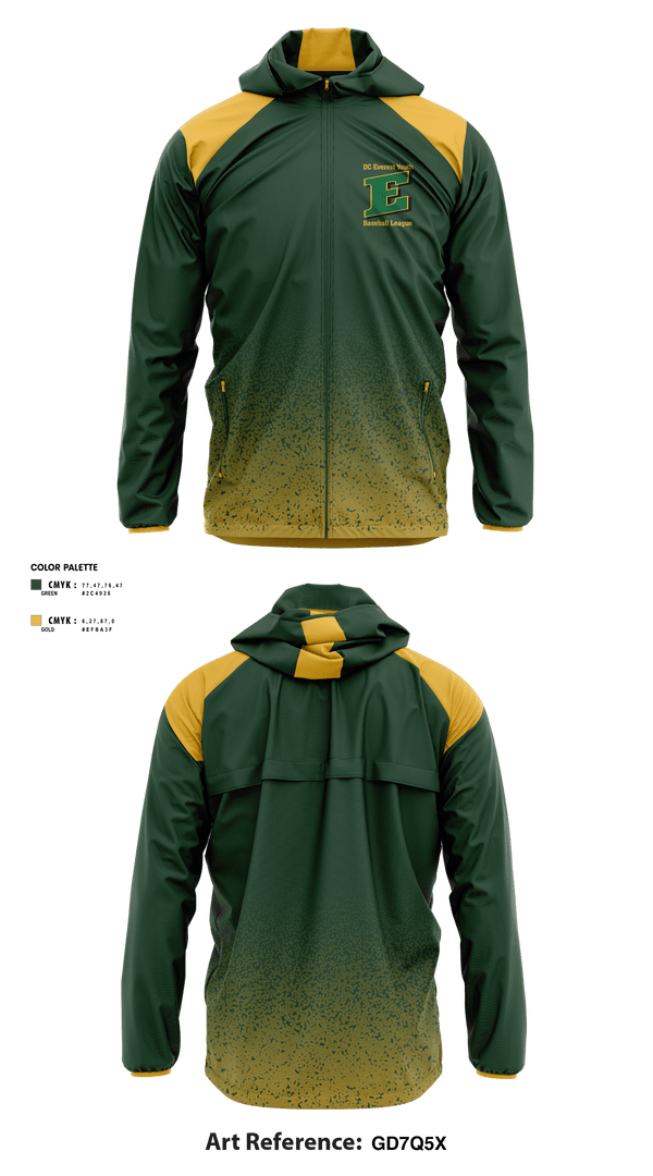 Windbreaker, DC Everest Youth Baseball League, Baseball, Teamtime, Team time, sublimation, custom sports apparel, team uniforms, spirit wear, spiritwear, sports uniforms, custom shirts, team store, custom team store, fundraiser sports, apparel fundraiser
