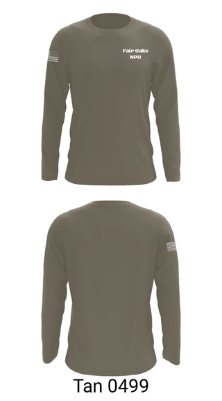 Long Sleeve Performance Shirt, Fair Oaks NPU, Police, Teamtime, Team time, sublimation, custom sports apparel, team uniforms, spirit wear, spiritwear, sports uniforms, custom shirts, team store, custom team store, fundraiser sports, apparel fundraiser