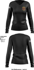 ACC FARP 5949547 Women's Long Sleeve V-neck Shirt - 3
