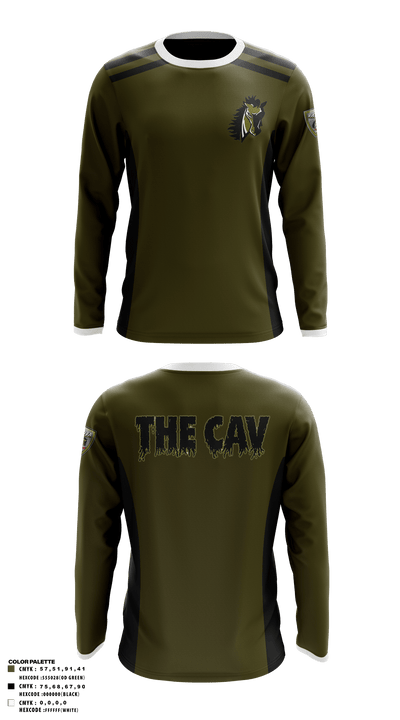 Eastern Panhandle Cavalry 42907546 Long Sleeve Performance Shirt - 1