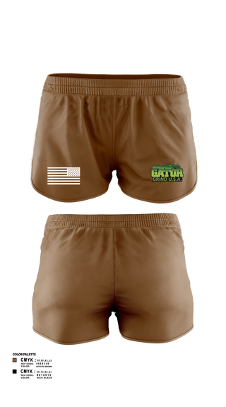 Women's Shorts, Gator Grind U.S.A.Gator Grind U.S.A., , Teamtime, Team time, sublimation, custom sports apparel, team uniforms, spirit wear, spiritwear, sports uniforms, custom shirts, team store, custom team store, fundraiser sports, apparel fundraiser
