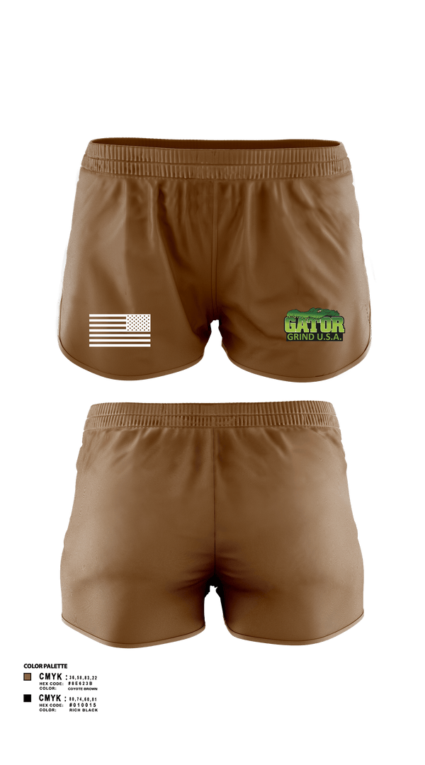 Women's Shorts, Gator Grind U.S.A.Gator Grind U.S.A., , Teamtime, Team time, sublimation, custom sports apparel, team uniforms, spirit wear, spiritwear, sports uniforms, custom shirts, team store, custom team store, fundraiser sports, apparel fundraiser