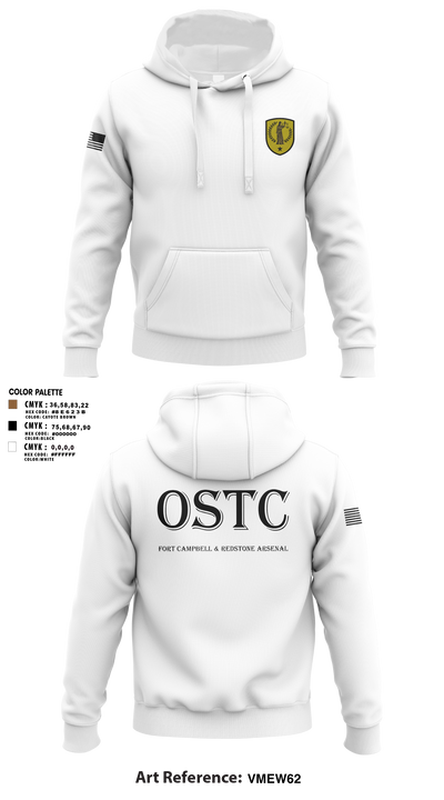 Fort Campbell & Redstone Arsenal - Office of Special Trial Counsel 55135476 Hoodie - 2