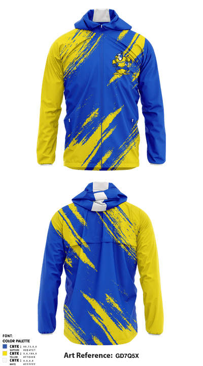 Jewell High School 59864142 Windbreaker - 3