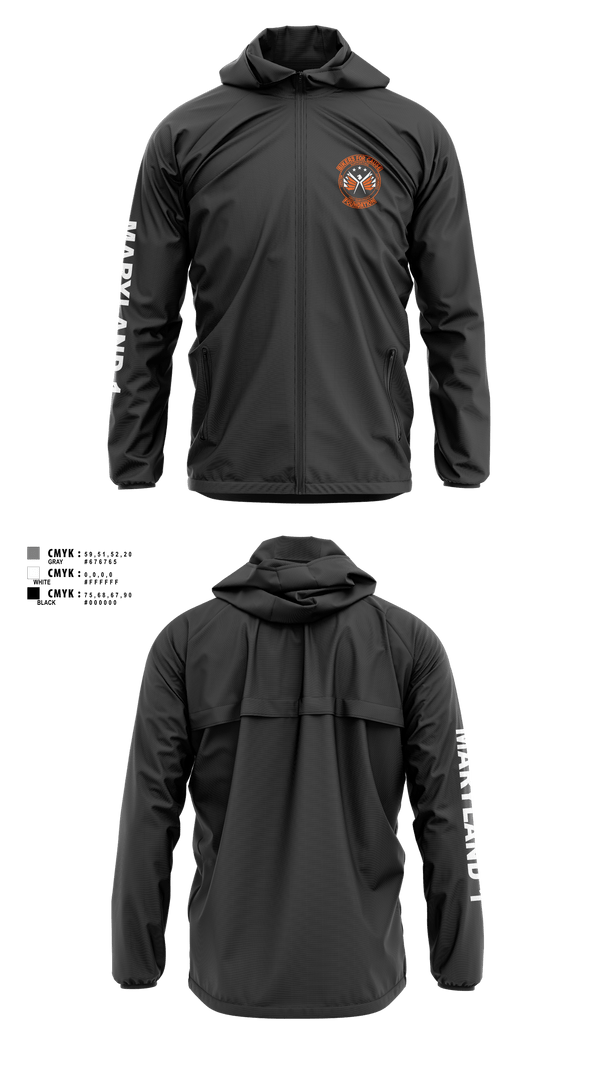 Windbreaker, Bikers For Cause Foundation, , Teamtime, Team time, sublimation, custom sports apparel, team uniforms, spirit wear, spiritwear, sports uniforms, custom shirts, team store, custom team store, fundraiser sports, apparel fundraiser