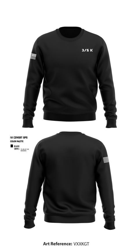 Crew Neck Sweatshirt, 3/5 k, Marines, Teamtime, Team time, sublimation, custom sports apparel, team uniforms, spirit wear, spiritwear, sports uniforms, custom shirts, team store, custom team store, fundraiser sports, apparel fundraiser