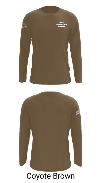 196th Transportation Company 7176009 Long Sleeve Performance Shirt - 6