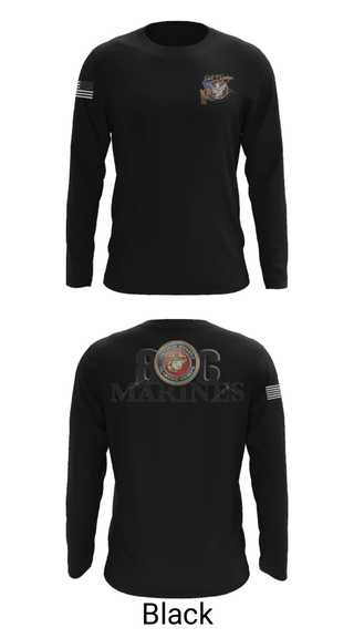 Long Sleeve Performance Shirt, 806 MarinesBoots and Badges of the South Plains, Fire Department, Teamtime, Team time, sublimation, custom sports apparel, team uniforms, spirit wear, spiritwear, sports uniforms, custom shirts, team store, custom team store, fundraiser sports, apparel fundraiser