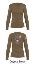 7th Munitions Sq 29669967 Women's Long Sleeve V-neck Shirt - 17