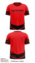 Black Knights Lacrosse Club 76626812 Short Sleeve Performance Shirt - 1