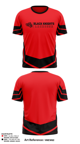 Short Sleeve Performance Shirt, Black Knights Lacrosse Club, Men's Lacrosse, Teamtime, Team time, sublimation, custom sports apparel, team uniforms, spirit wear, spiritwear, sports uniforms, custom shirts, team store, custom team store, fundraiser sports, apparel fundraiser