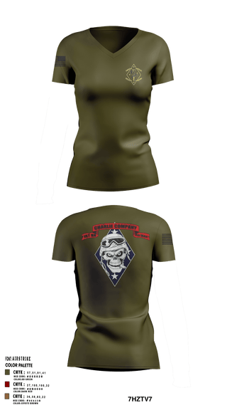 Women's Short Sleeve Vneck Shirt, 1st Batallion 4th Marines, , Teamtime, Team time, sublimation, custom sports apparel, team uniforms, spirit wear, spiritwear, sports uniforms, custom shirts, team store, custom team store, fundraiser sports, apparel fundraiser