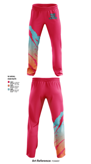 Sweatpants, Grace, Men's Lacrosse, Teamtime, Team time, sublimation, custom sports apparel, team uniforms, spirit wear, spiritwear, sports uniforms, custom shirts, team store, custom team store, fundraiser sports, apparel fundraiser