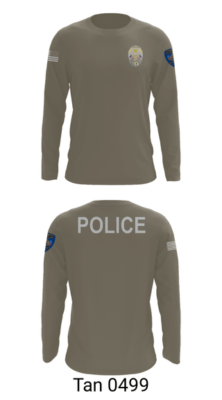 Long Sleeve Performance Shirt, Miami Police Department, Police, Teamtime, Team time, sublimation, custom sports apparel, team uniforms, spirit wear, spiritwear, sports uniforms, custom shirts, team store, custom team store, fundraiser sports, apparel fundraiser