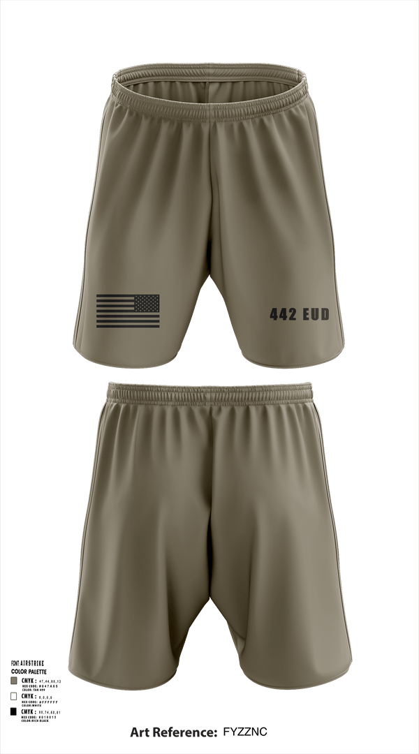 Athletic Shorts With Pockets, 442 EUD, National Guard, Teamtime, Team time, sublimation, custom sports apparel, team uniforms, spirit wear, spiritwear, sports uniforms, custom shirts, team store, custom team store, fundraiser sports, apparel fundraiser