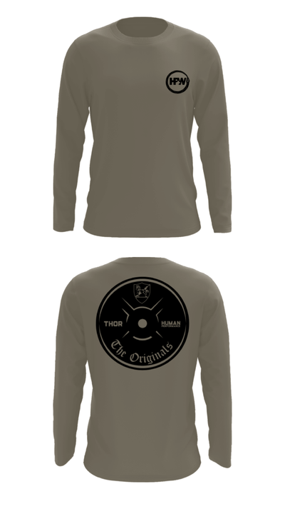 10th Special Forces HPW 55640979 Long Sleeve Performance Shirt - 18