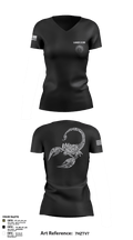Laad 2-24 61227414 Women's Short Sleeve V-neck Shirt - 3
