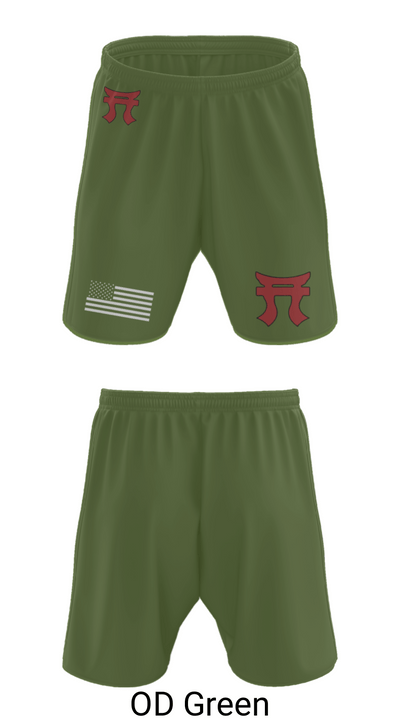 187th Iron Rakkasans 40107465 Athletic Shorts With Pockets - 49