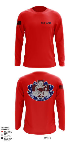 Long Sleeve Performance Shirt, 131 SAD, Army, Teamtime, Team time, sublimation, custom sports apparel, team uniforms, spirit wear, spiritwear, sports uniforms, custom shirts, team store, custom team store, fundraiser sports, apparel fundraiser