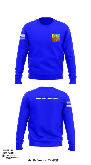 Crew Neck Sweatshirt, 218th Maneuver brigade, National Guard, Teamtime, Team time, sublimation, custom sports apparel, team uniforms, spirit wear, spiritwear, sports uniforms, custom shirts, team store, custom team store, fundraiser sports, apparel fundraiser