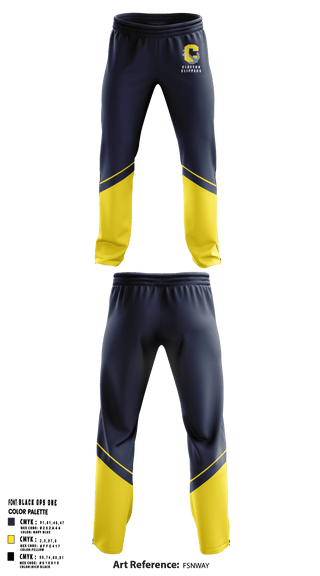 Sweatpants, Clayton clippers, Track & Field, Teamtime, Team time, sublimation, custom sports apparel, team uniforms, spirit wear, spiritwear, sports uniforms, custom shirts, team store, custom team store, fundraiser sports, apparel fundraiser