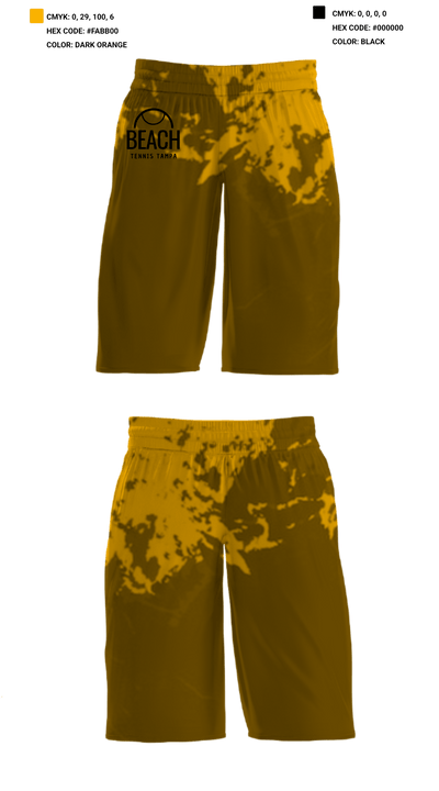 Beach Tennis Tampa 32781040 Mens Basketball Shorts - 4