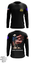 962D QUARTERMASTER COMPANY (MORTUARY AFFAIRS) 48662806 Long Sleeve Performance Shirt - 6