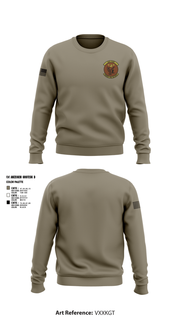 Crew Neck Sweatshirt, ACC FARP, Air Force, Teamtime, Team time, sublimation, custom sports apparel, team uniforms, spirit wear, spiritwear, sports uniforms, custom shirts, team store, custom team store, fundraiser sports, apparel fundraiser
